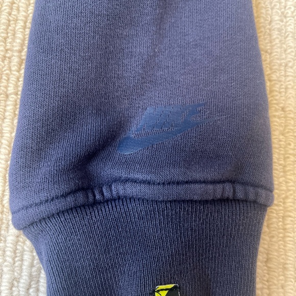 Nike Quarter Zip Tennis Pullover Sweatshirt Navy Blue Size Medium - Picture 6 of 9